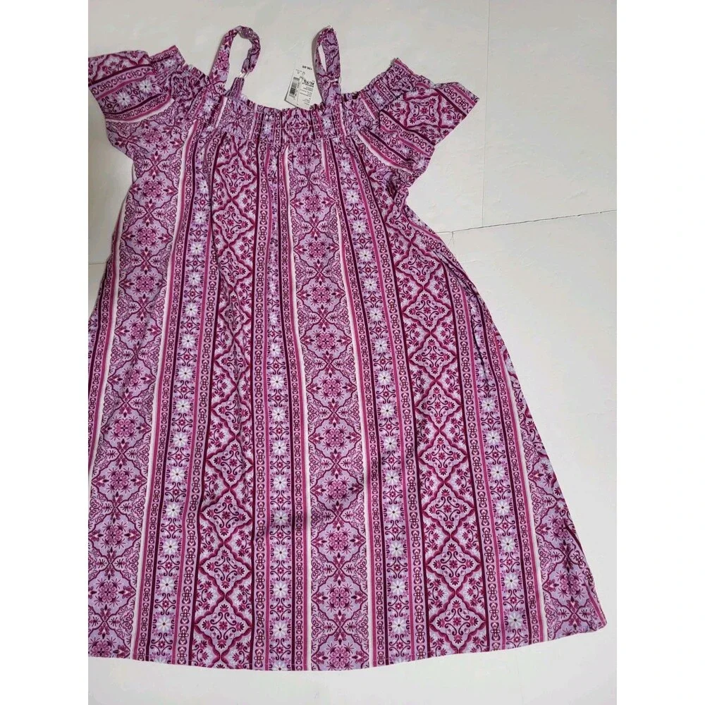(#5) Children’s Place Multicolor Dress Girls XL( 14) Short Sleeve - Picture 4 of 7